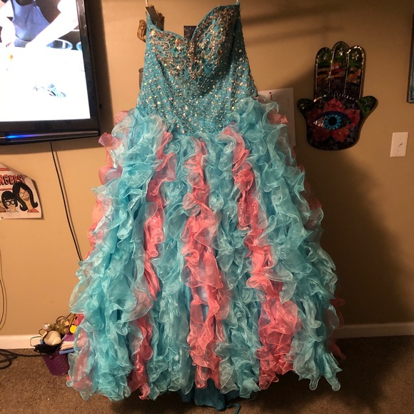 Cotton candy dress - Picture 1 of 6